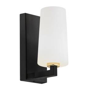 Kinkiet CAMELOT PLUS 8056 oprawa w kolorze czarnym z elementami złota ARGON