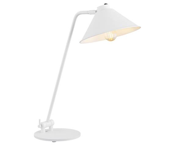 Lampka biurkowa GABIAN 4996 oprawa w kolorze białym ARGON