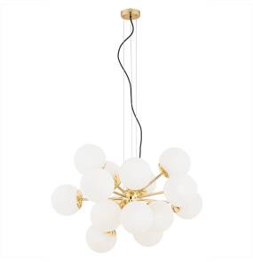 Lampa wisząca SATELITE PLUS 5048 oprawa w kolorze złotym ARGON