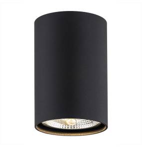 Oprawa natynkowa TUBO 4909 BZ w kolorze czarnym ARGON