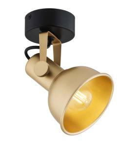 Reflektor LENORA 8248 oprawa w kolorze czerni i złota ARGON