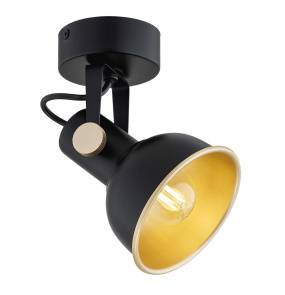 Reflektor LENORA 8246 oprawa w kolorze czerni i złota ARGON