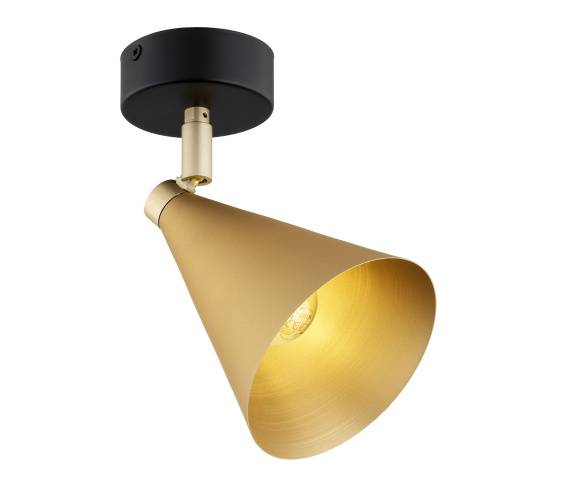 Reflektor LUCINDA 8255 oprawa w kolorze czerni i złota ARGON