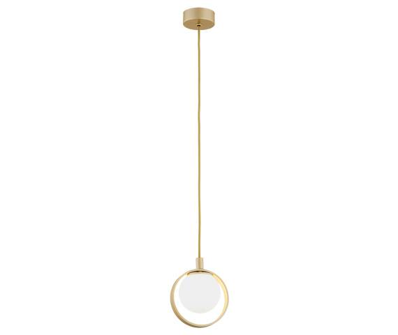 Lampa wisząca SATURNIA 8257 oprawa w kolorze złotym ARGON