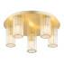 Lampa sufitowa HAMPTON 2178 oprawa w kolorze szczotkowanego mosiądzu ARGON