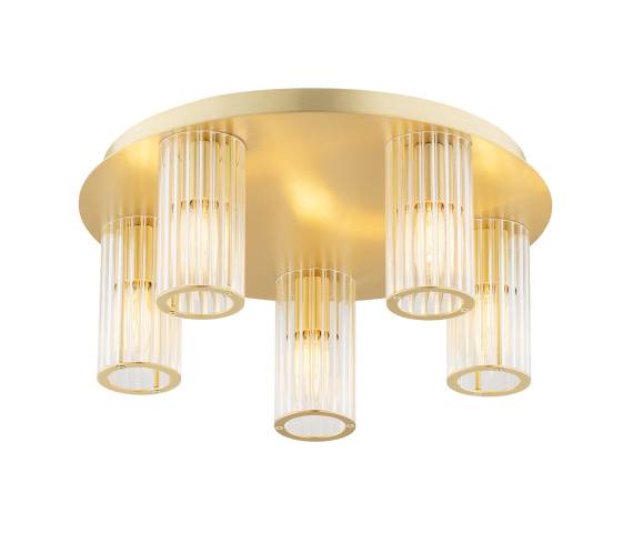 Lampa sufitowa HAMPTON 2178 oprawa w kolorze szczotkowanego mosiądzu ARGON