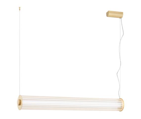 Lampa wisząca HAMPTON 8624 oprawa w kolorze szczotkowanego mosiądzu ARGON