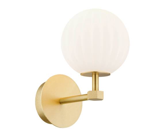 Kinkiet PALOMA 8502 oprawa w kolorze szczotkowanego mosiądzu ARGON