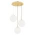 Lampa wisząca PALOMA 6306 oprawa w kolorze szczotkowanego mosiądzu ARGON