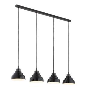 Lampa wisząca VENTURA 1858 oprawa w kolorze szczotkowanego tytanu ARGON