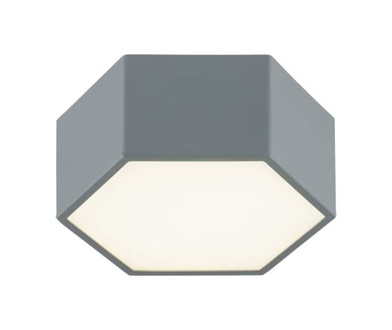 Plafon LIBERO 8784 oprawa w kolorze ciemnej szałwi ARGON