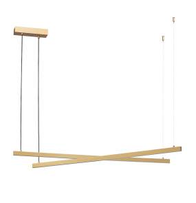 Lampa wisząca MIAMI 8839 oprawa w kolorze złotym ARGON