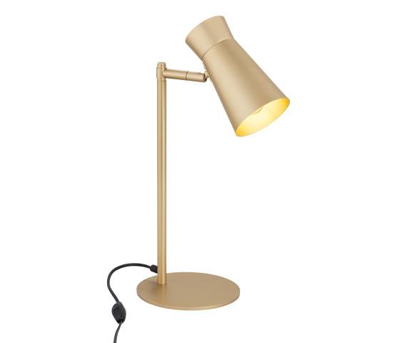 Lampa biurkowa LORD 8874 oprawa w kolorze złotym ARGON
