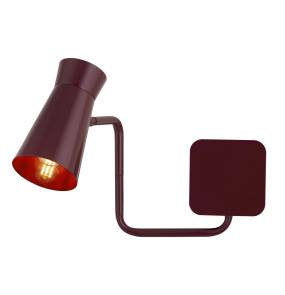 Kinkiet na wysięgniku LORD 8881 oprawa w kolorze bordowym ARGON