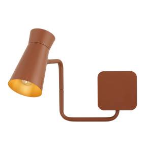 Kinkiet na wysięgniku LORD 8882 oprawa w kolorze terakota ARGON