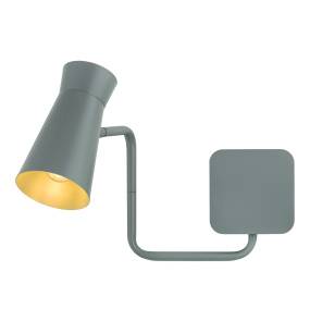 Kinkiet na wysięgniku LORD 8883 oprawa w kolorze ciemnej szałwi ARGON