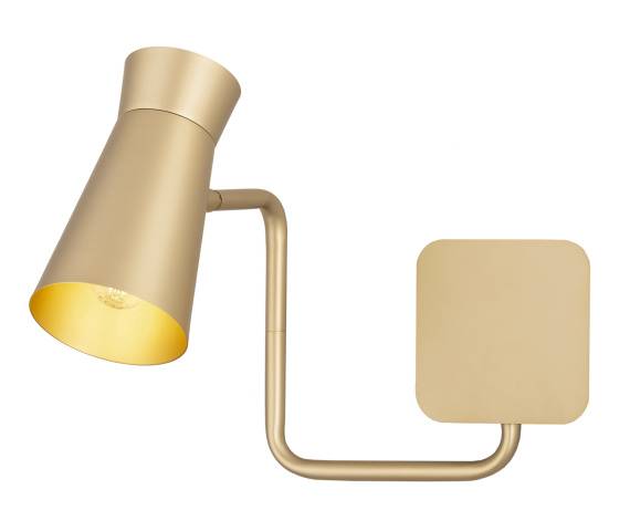 Kinkiet na wysięgniku LORD 8884 oprawa w kolorze złotym ARGON