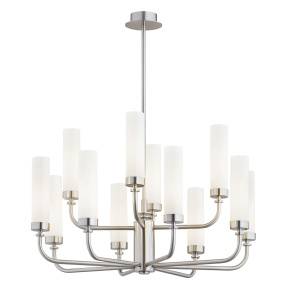 Żyrandol PRESTON 5087 oprawa w kolorze szczotkowanego niklu ARGON