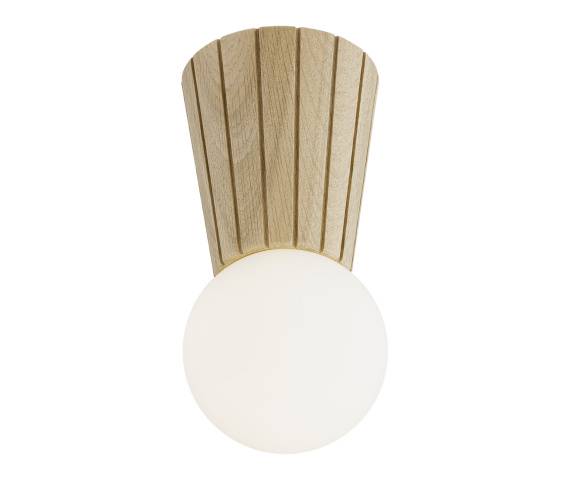 Lampa sufitowa VOLANTE 8973 oprawa w kolorze jasnego drewna ARGON