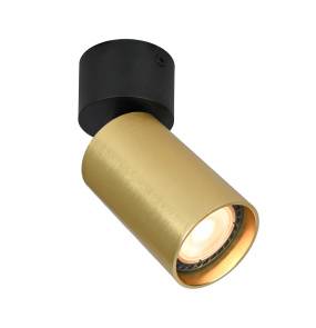 Reflektor Nesto SPL-23436-1R-BK-BRSS oprawa w kolorze czerni i złota ITALUX