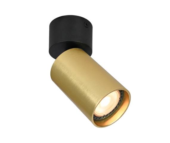 Reflektor Nesto SPL-23436-1R-BK-BRSS oprawa w kolorze czerni i złota ITALUX