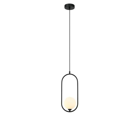 WYPRZEDAŻ Lampa wisząca Lupus PND-3965-1-BK oprawa w kolorze czarnym ITALUX