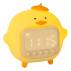 Lampa dekoracyjna zegar PINCHA DUCK 54500/01/34 oprawa w kolorze żółtym LUCIDE