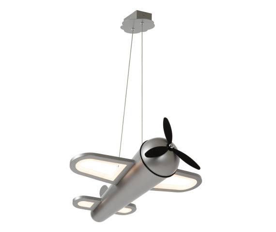 Lampa wisząca FOKKER 77490/26/15 oprawa w kolorze srebrnym LUCIDE