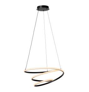 Lampa wisząca ESPIRAL 78403/40/30 oprawa w kolorze czarnym LUCIDE
