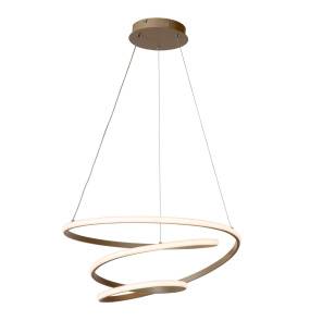 Lampa wisząca ESPIRAL 78403/40/41 oprawa w kolorze brązowym LUCIDE
