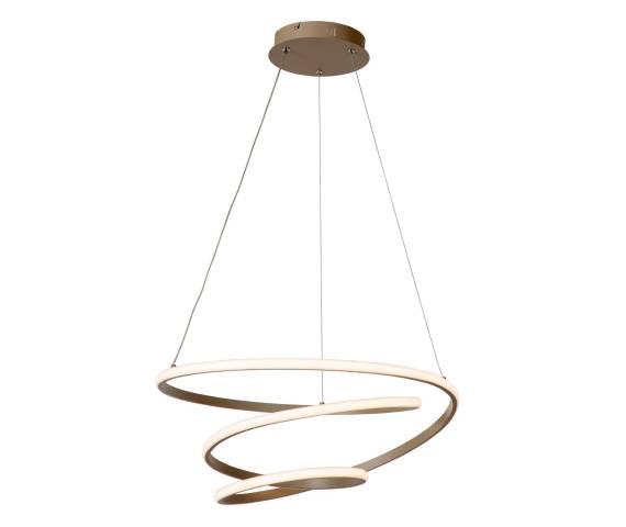 Lampa wisząca ESPIRAL 78403/40/41 oprawa w kolorze brązowym LUCIDE
