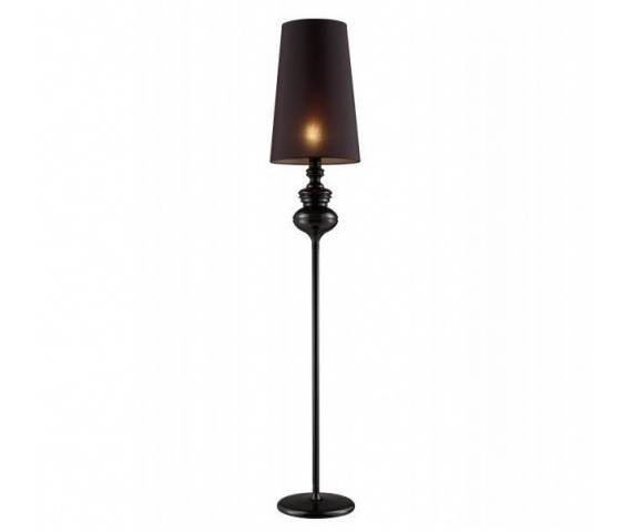 Lampa podłogowa Baroco AZ0063 AZzardo czarna oprawa w klasycznym stylu