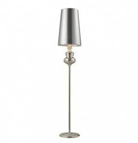 Lampa podłogowa Baroco AZ0309 AZzardo srebrna oprawa w klasycznym stylu
