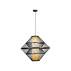 Lampa wisząca PASQUINO 21445/60/30 oprawa w kolorze czarnym LUCIDE