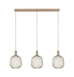 Lampa wisząca ESTEREL 21446/03/41 oprawa w kolorze beżowym LUCIDE