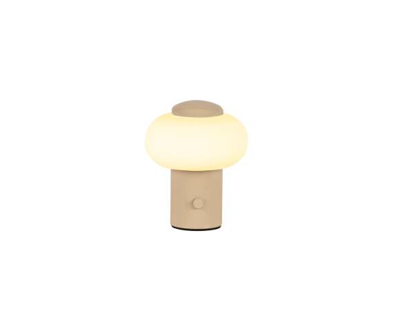 Lampa stołowa GUSTAV 44520/01/38 oprawa w kolorze beżowym LUCIDE