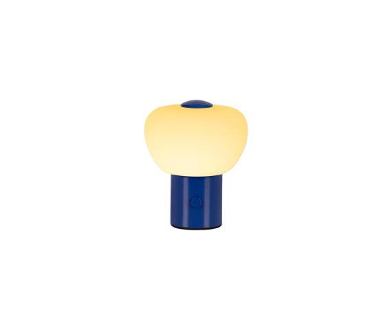Lampa stołowa GUSTAV 44521/01/35 oprawa w kolorze niebieskim LUCIDE