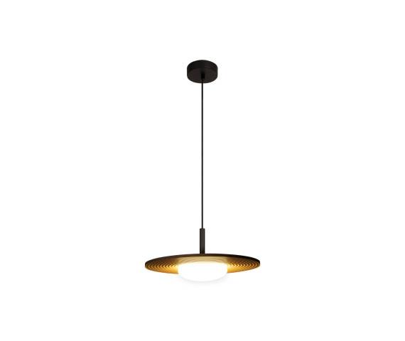 Lampa wisząca CARMINO 77492/07/41 oprawa w kolorze czarno-beżowym LUCIDE