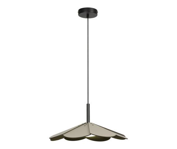 Lampa wisząca BLOMSTER 77493/07/33 oprawa w kolorze czarno-zielonym LUCIDE
