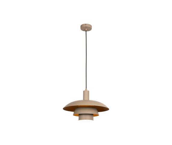 Lampa wisząca BRUNO 21444/38/41 oprawa w kolorze beżowym LUCIDE
