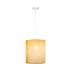 Lampa wisząca TISSAJA 06428/01/31 betonowa oprawa z lnianym abażurem LUCIDE