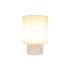 Lampa stołowa TISSAJA 06528/50/31 betonowa oprawa z lnianym abażurem LUCIDE