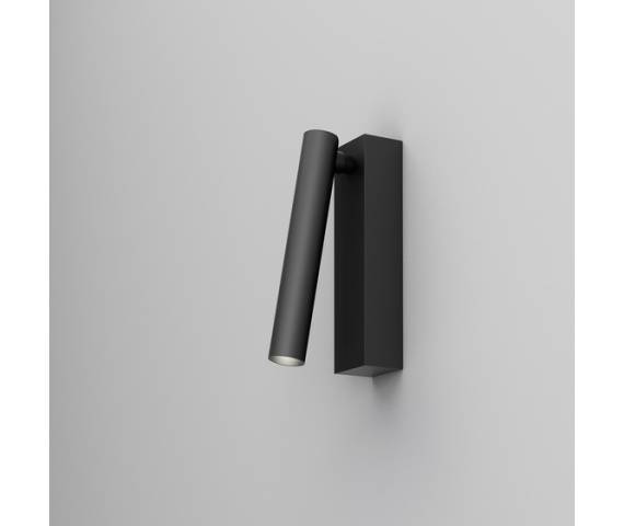 WYPRZEDAŻ Kinkiet PET micro R LED oprawa w kolorze czarnym AQFrom