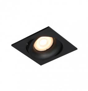 Oprawa wpuszczana Ponar DL-26451-GU10-BK w kolorze czarnym ITALUX