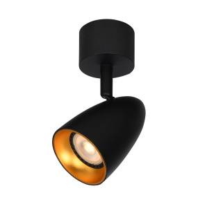 Reflektor Tino SPL-36748-1R-BK-GD oprawa w kolorze czerni i złota ITALUX