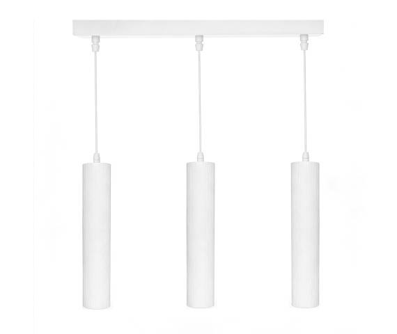 Lampa wisząca 3 x GU10 ESLA KJ217 biały