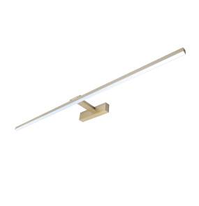 Kinkiet LED łazienkowy 90cm 18W UNO-BH-009 4000K złoty