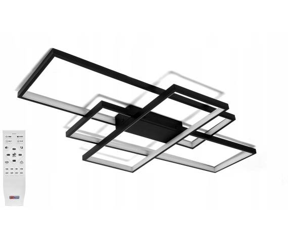 Lampa LED RING 100W DL-J07 czarny