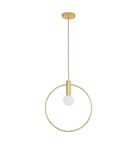 Lampa wisząca BELLA 40 DP0001A-400R oprawa w kolorze złotym Step Into Design