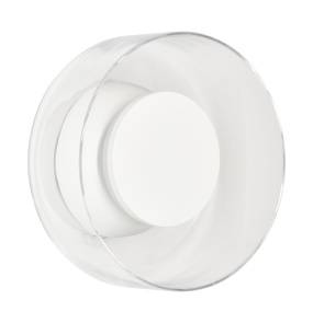 Kinkiet DONUT 18 ST-5072W transparent white oprawa w kolorze białym Step Into Design
